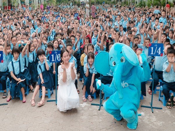 Buổi sáng 4 nhất cùng “thần dân” trường Tiểu học An Khánh