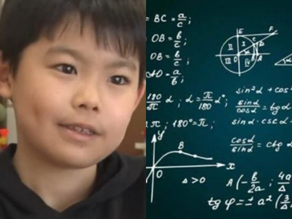 Cậu bé 9 tuổi làm được toán dành cho sinh viên thi tốt nghiệp đại học