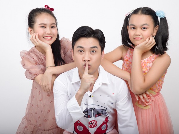 Don Nguyễn tung hứng cùng hai giọng ca nhí Bảo An – Bào Ngư trong bộ ảnh mới