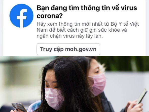 Facebook cập nhật tính năng giúp người dùng Việt Nam theo dõi chính xác diễn biến virus corona