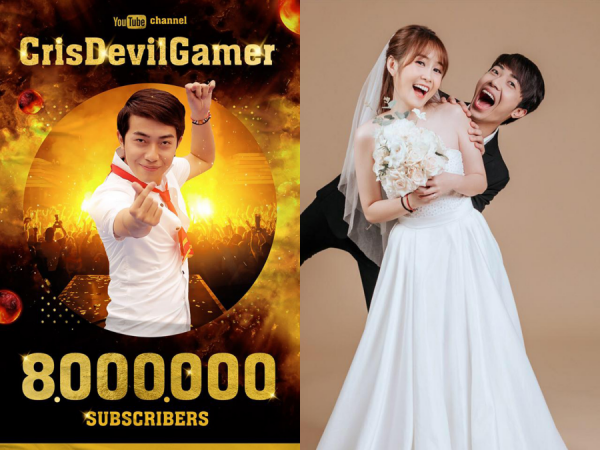 Cris Phan đạt 8 triệu sub trên YouTube, trở thành kênh game có lượng người theo dõi lớn nhất Việt Nam