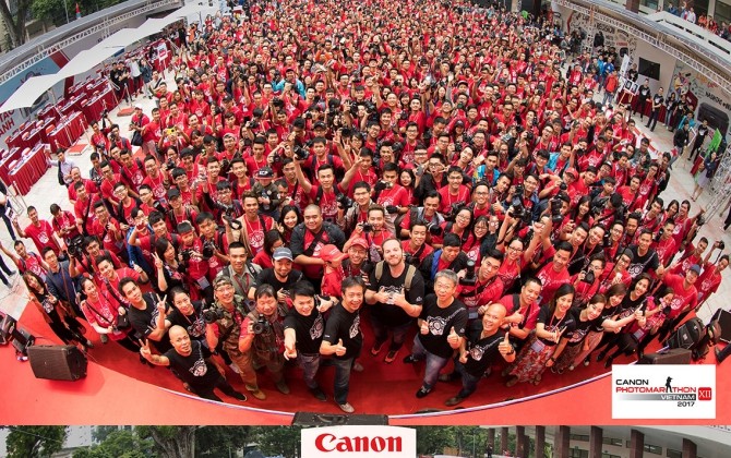 Vừa chạy vừa sáng tác cùng Canon Photomarathon 2018