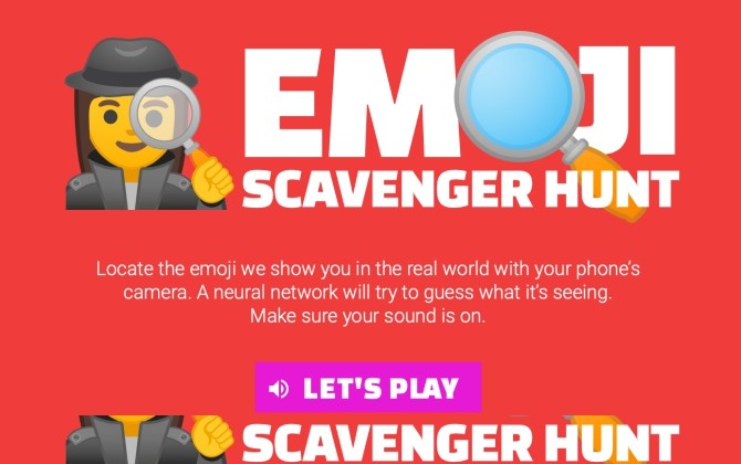 Truy tìm các biểu tượng cảm xúc cùng Google Emoji Scavenger Hunt