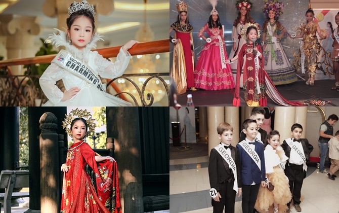 Ngoài Miss Earth Phương Khánh, Việt Nam còn có một tân hoa hậu "nhí" vừa đăng quang