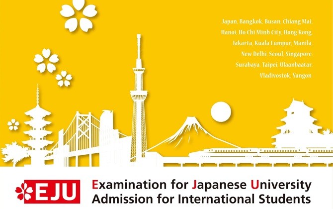 Kỳ thi du học Nhật Bản (EJU) - đợt 1 năm 2019