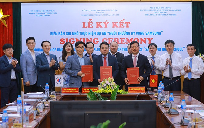 Chương trình phát triển trẻ em chính thức được khởi động tại Bắc Giang